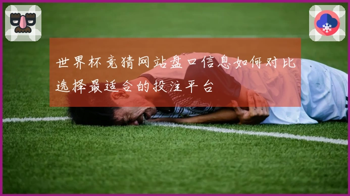 世界杯竞猜网站盘口信息如何对比选择最适合的投注平台