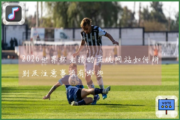 2026世界杯竞猜的正规网站如何辨别及注意事项有哪些